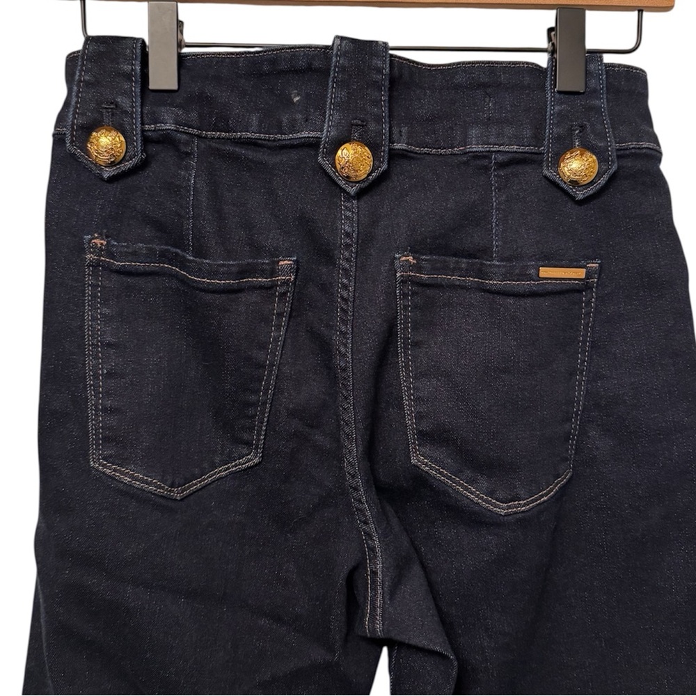 White House Black Market Women’s High-Rise Mariner Wide Leg Jeans - 4 - Picture 5 of 7